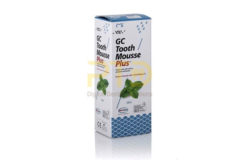 Thông tin về kem bôi chống ê buốt GC Tooth Mousse Plus thương hiệu Nhật Bản 