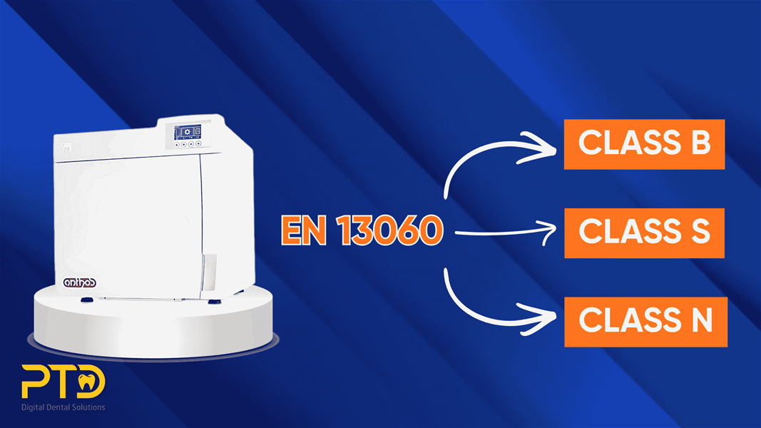 Theo tiêu chuẩn EN13060 nồi hấp tiệt trùng dụng cụ cỡ nhỏ được chia thành 3 chuẩn