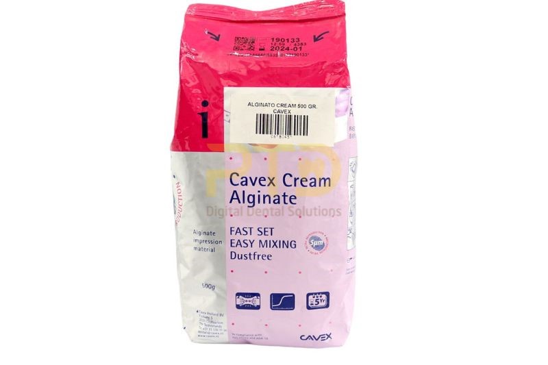 Về sản phẩm bột lấy dấu Cavex cream alginate