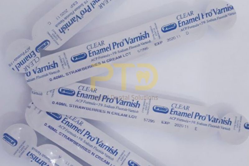 Công dụng của gel giảm ê buốt răng, ngừa sâu răng Enamel Pro Varnish Clear