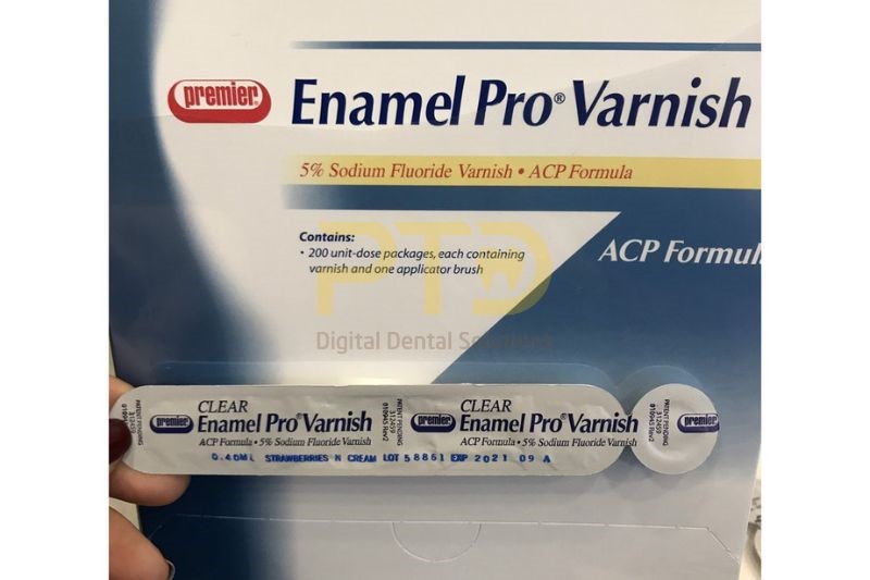 Tổng quát về sản phẩm gel giảm ê buốt răng, ngừa sâu răng Enamel Pro Varnish Clear