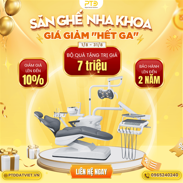 Khuyến mãi ghế nha khoa