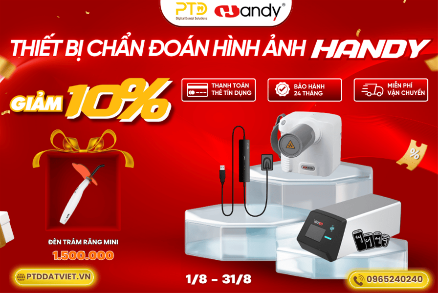 Khuyến mãi thiết bị chẩn đoán hình ảnh Handy