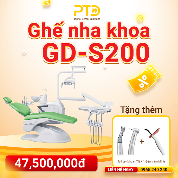 Ghế nha khoa Gladent GD-S200 giảm 5%